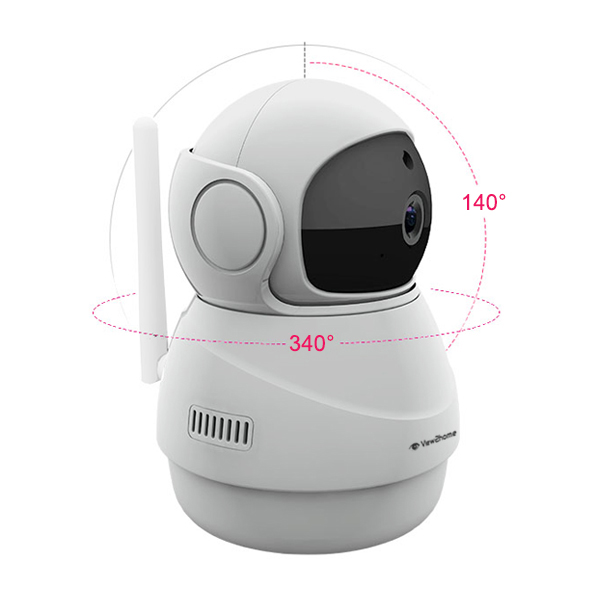 กล้อง IP Panoramic VIEW2HOME HD-06 (2MP) Two-Way Audio